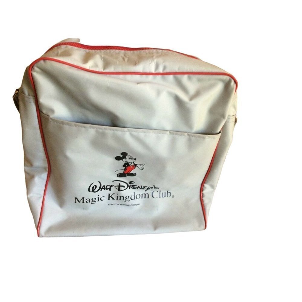 Vintage Walt Disney Magic Kingdom Club Nylon‎ Travel Bag 1987